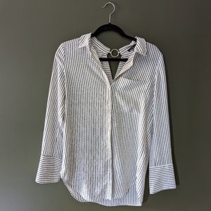 Dynamite Striped Blouse